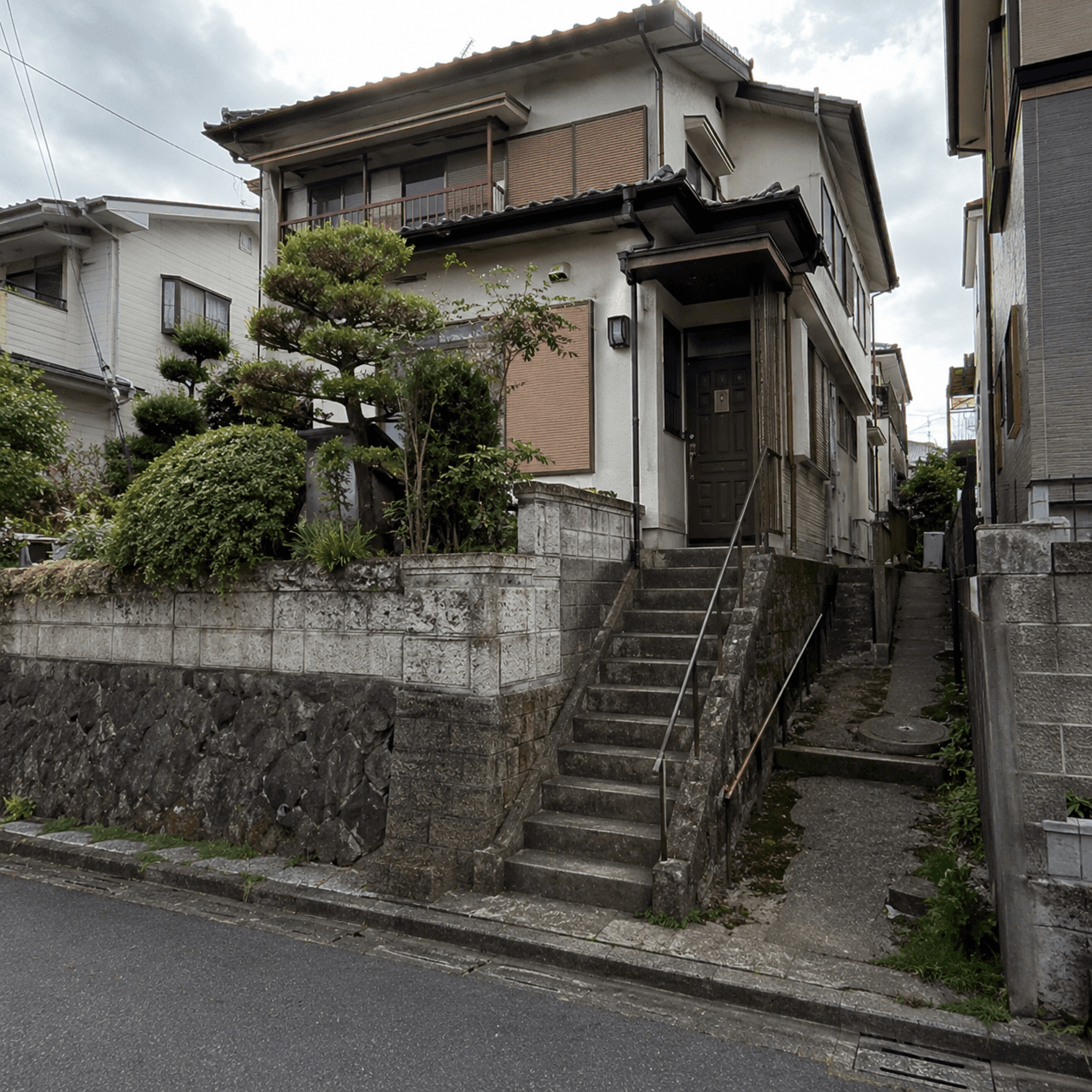 段差の施工前